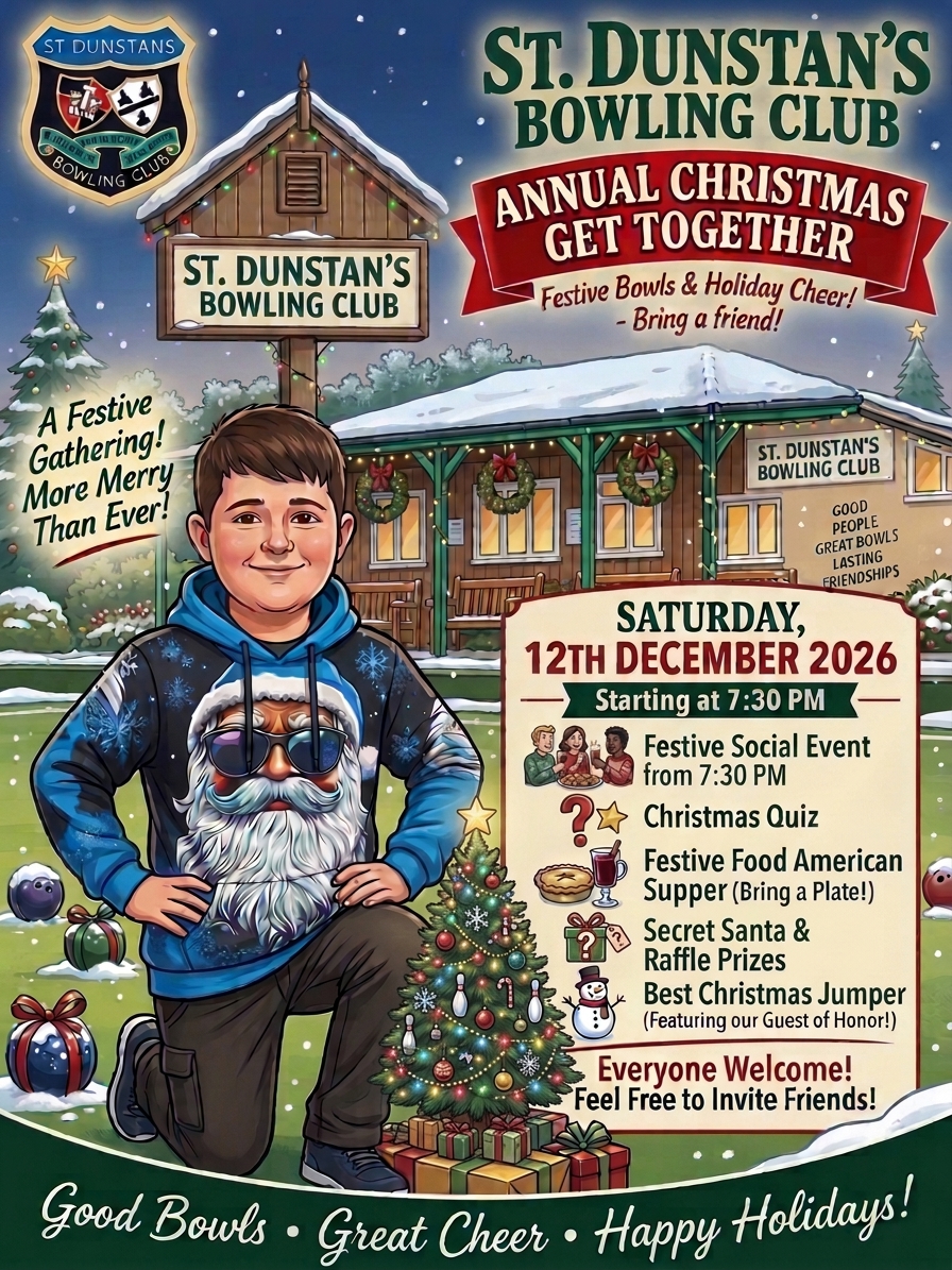 St Dunstans poster christmas 2026